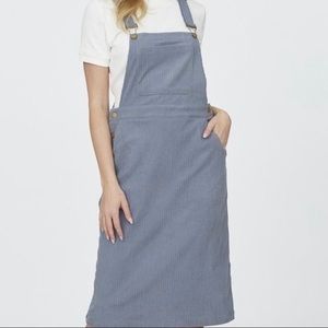 Womens Overall Jumper Dress
